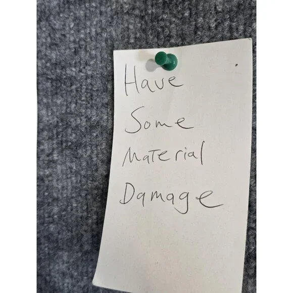 APT 9 Cashmere Cardigan Sweater Womens Medium Brown Argyle Button Front Knit - Picture 6 of 13